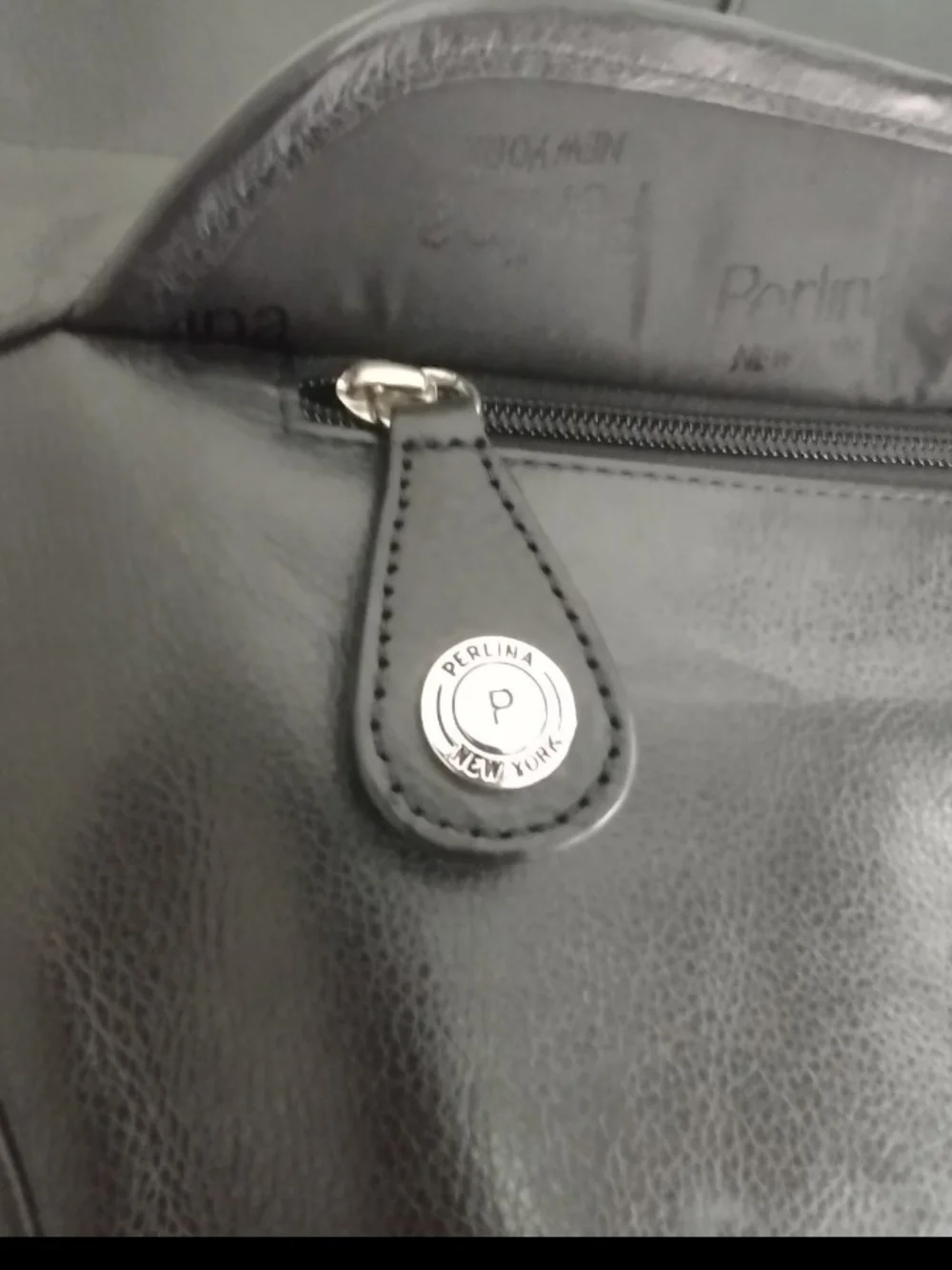 Classic Black Leather Messenger Bag for Men